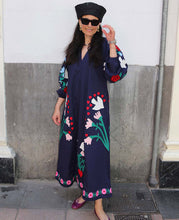 Cargar imagen en el visor de la galerÃa, 🆕Vestido largo bordado SISSEL
