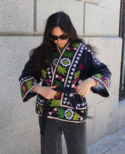 Cargar imagen en el visor de la galerÃa, 🆕Chaqueta kimono terciopelo SISSEL