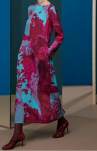 Cargar imagen en el visor de la galería, Vestido estampado AILANTO