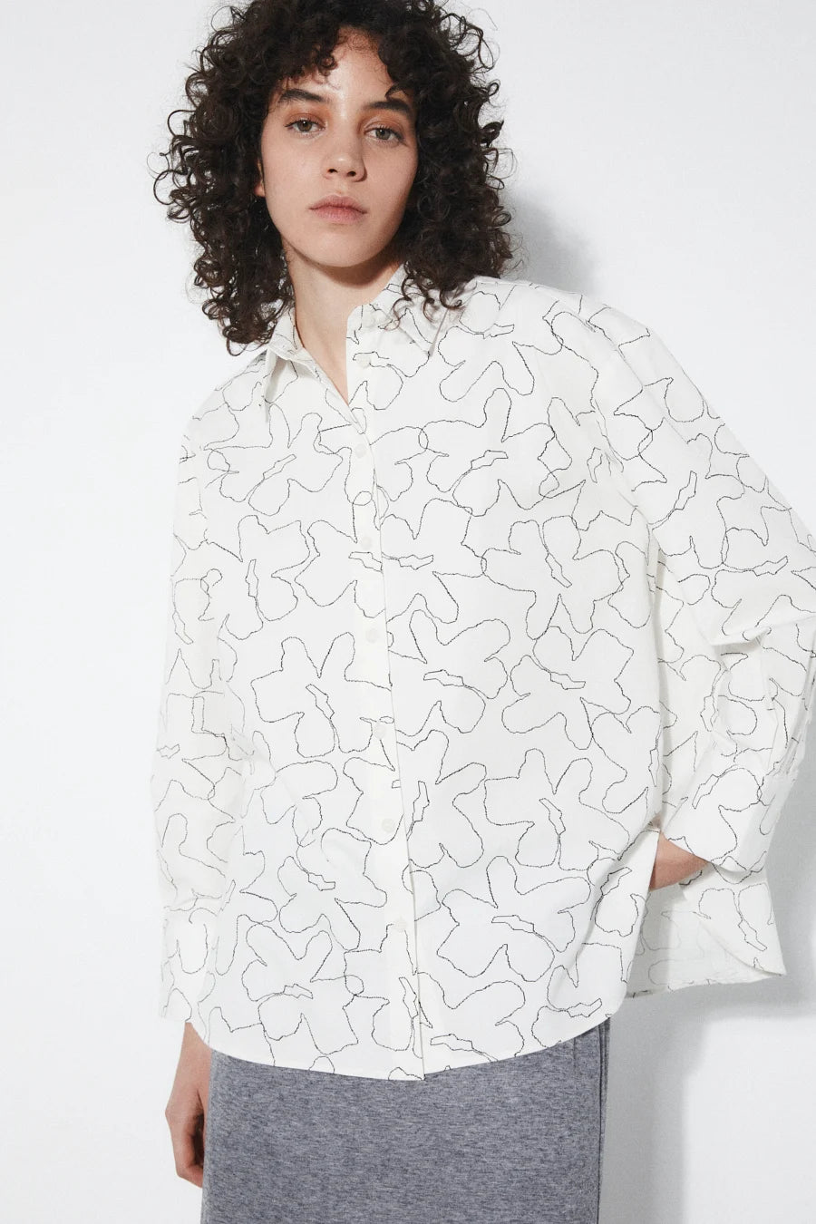 🆕Camisa flores RITA ROW