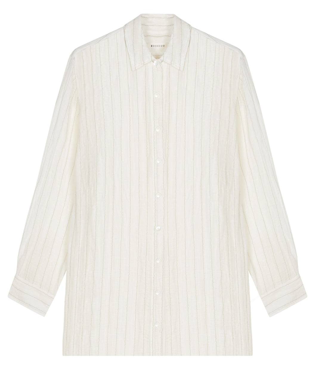 Camisa larga listas MASSCOB