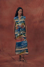 Cargar imagen en el visor de la galería, Vestido nudo estampado AILANTO
