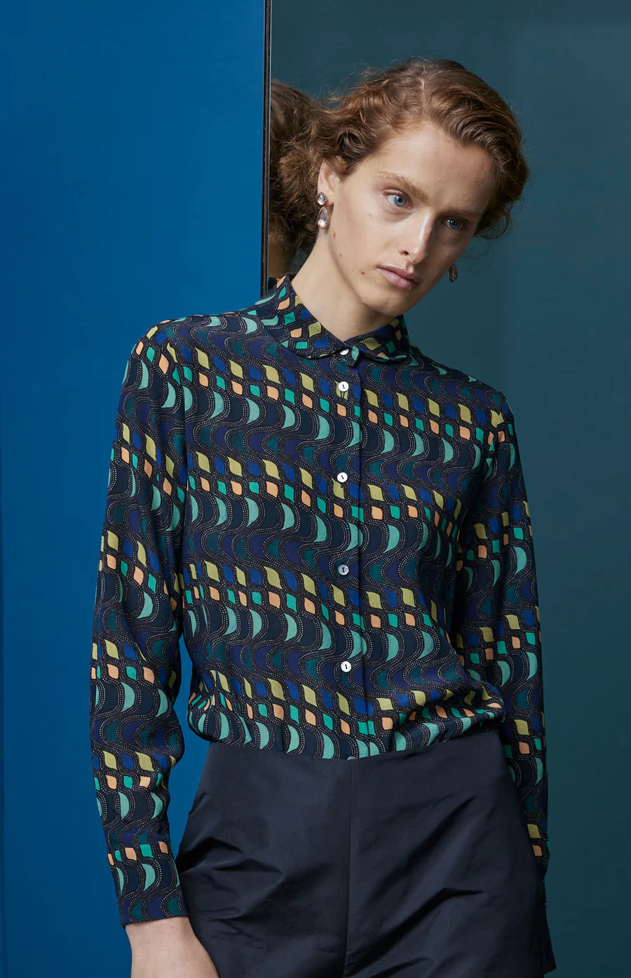 🆕Camisa geométrica AILANTO