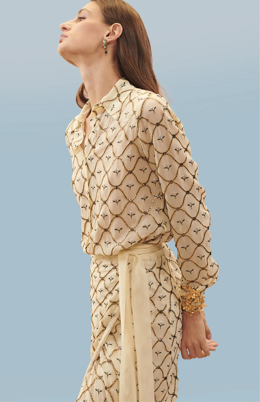 Blusa bordada AILANTO