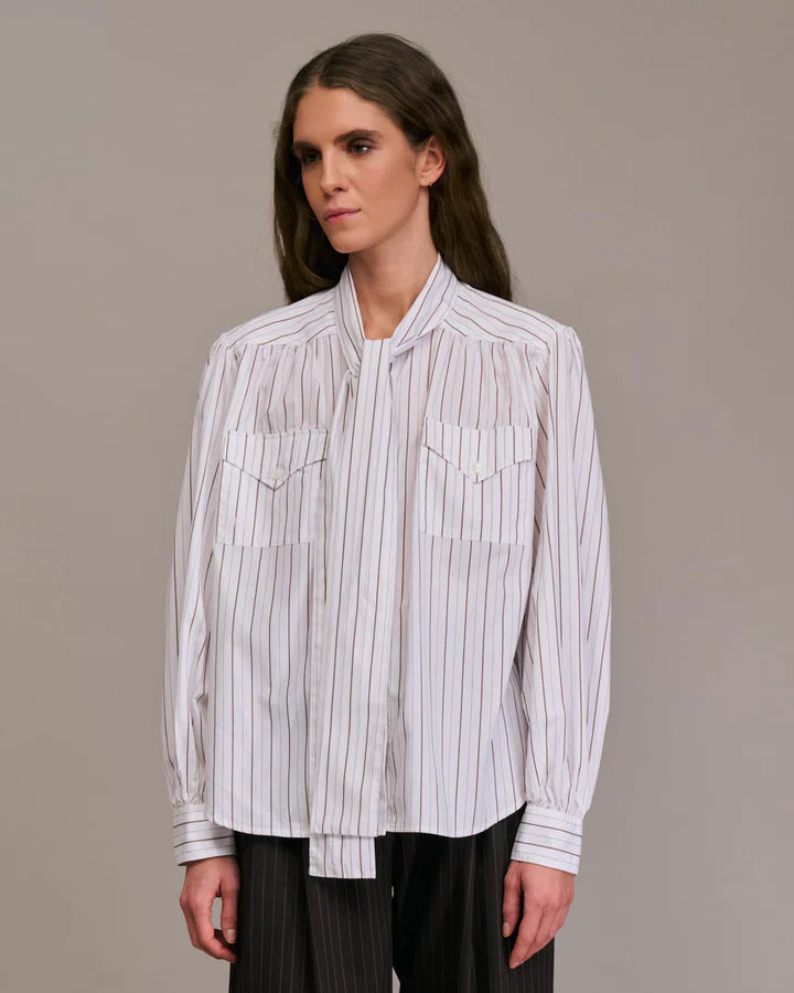 🆕Camisa rayas lazo DIEGA