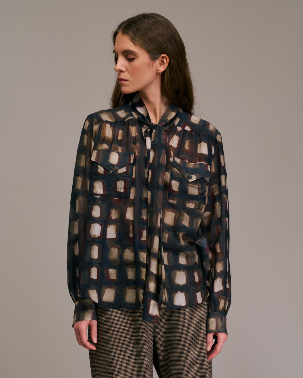 🆕Camisa estampada lazo DIEGA