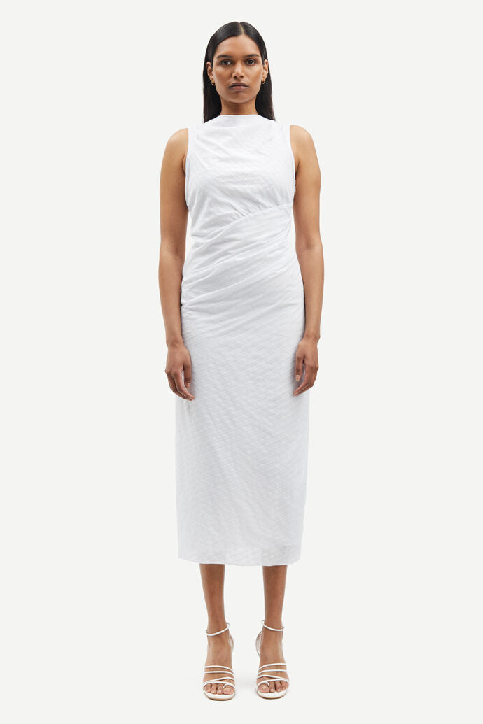 Vestido drapeado SAMSOE