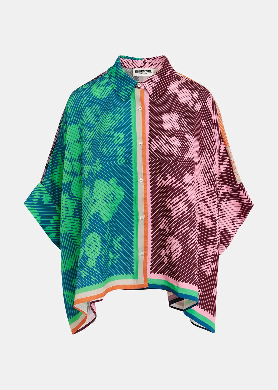 Camisa oversize combinada ESSENTIEL