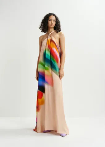Vestido halter ESSENTIEL