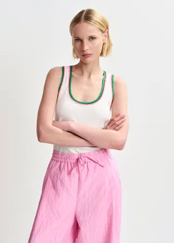 Camiseta canalé ESSENTIEL