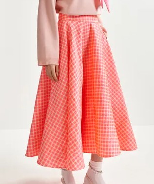 Falda vuelo midi ESSENTIEL