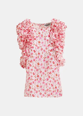 Top volantes flores ESSENTIEL