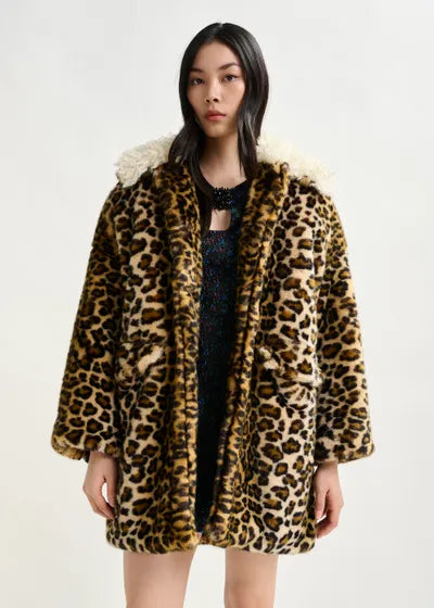 🆕Abrigo leopardo ESSENTIEL