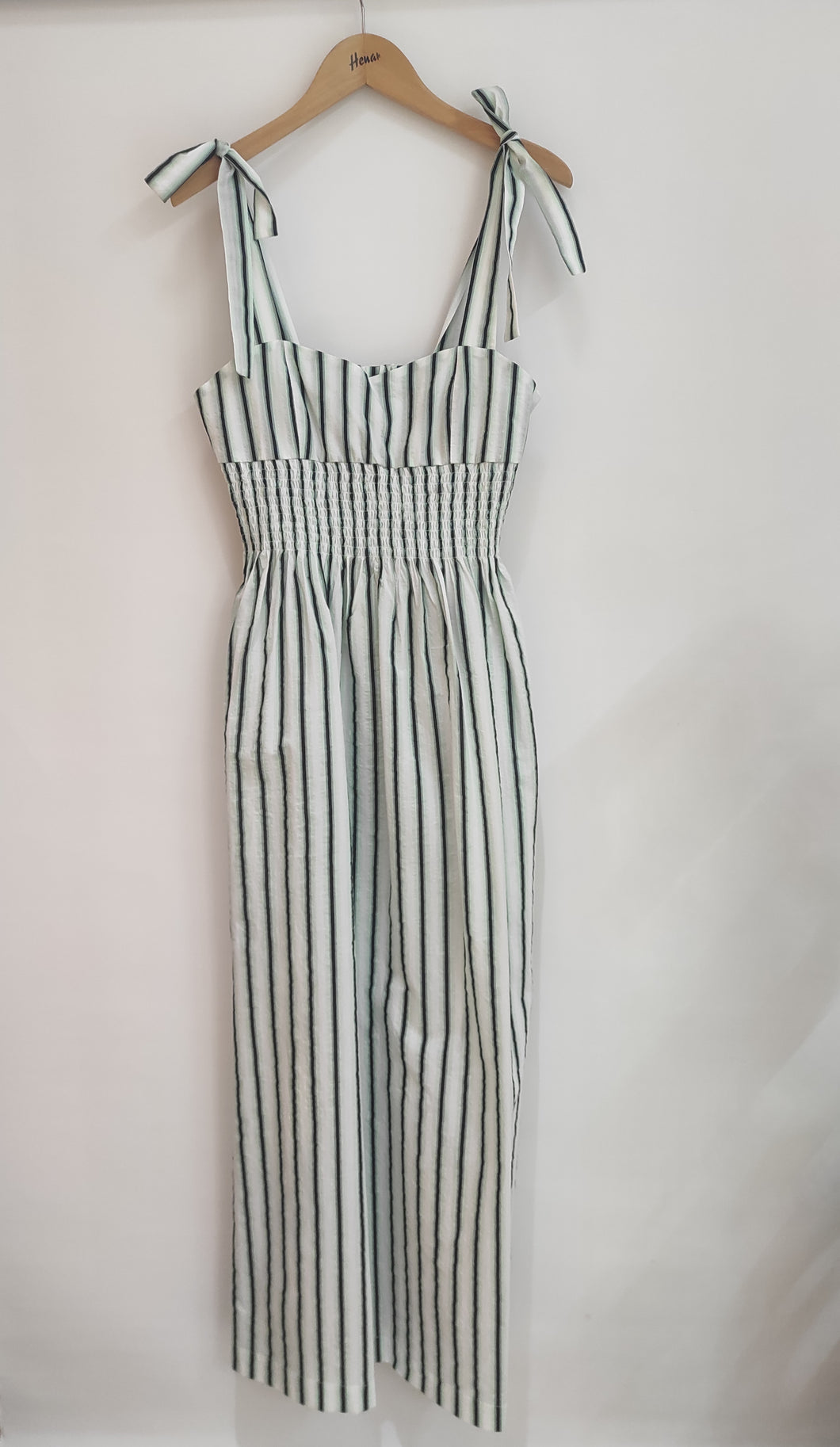 Vestido tirantes rayas TELA