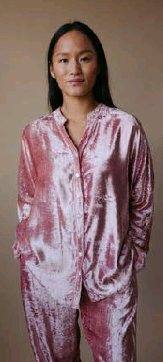 Camisa terciopelo MAITANE BILBAO