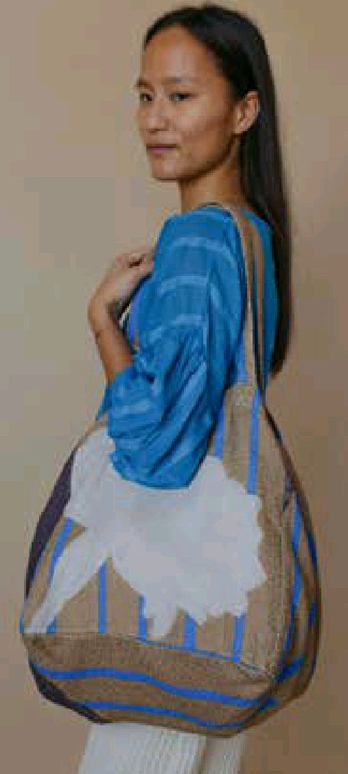 Bolso tela estampado MAITANE BILBAO
