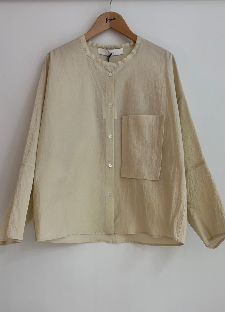 Camisa cuello mao TELA