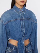 Cargar imagen en el visor de la galería, 🆕Camisa vaquera nudo SPORTMAX
