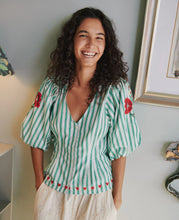 Cargar imagen en el visor de la galería, 🆕Blusa listas ajustada SISSEL EDELBO
