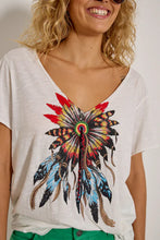 Cargar imagen en el visor de la galería, 🆕 Camiseta pico plumas FIVE
