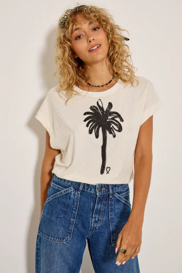 Camiseta palmera FIVE