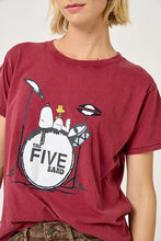 Cargar imagen en el visor de la galería, 🆕Camiseta SNOOPY batería FIVE
