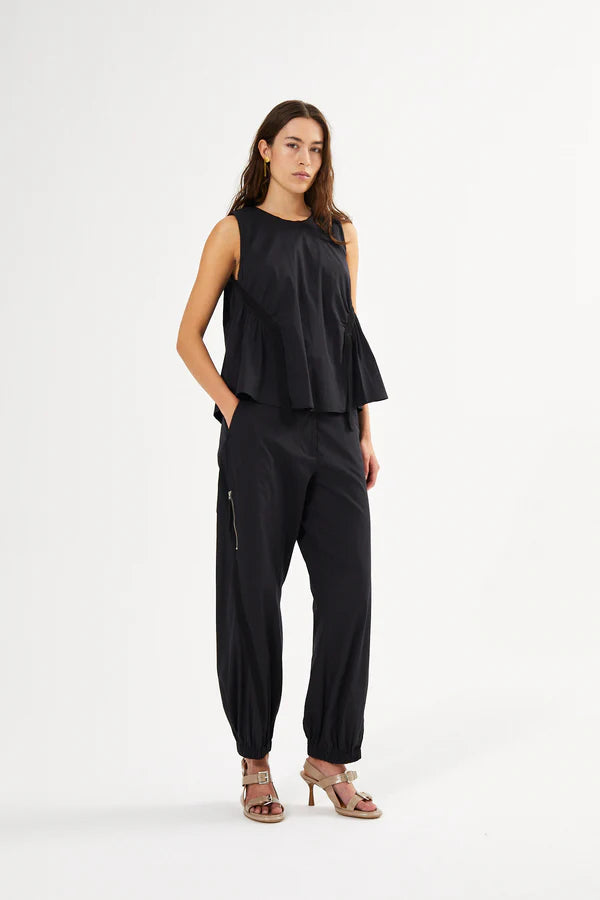 Pantalón cremalleras RABENS SALONER
