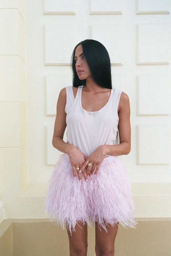 Short plumas RABENS SALONER