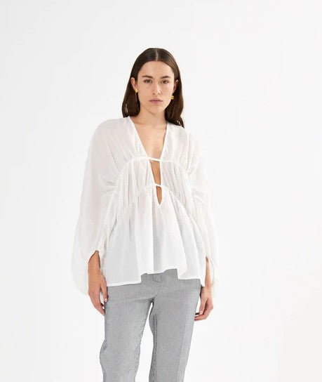 Blusa escote fluida RABENS SALONER