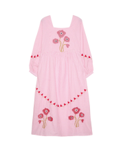 Cargar imagen en el visor de la galería, Vestido bordado listas SISSEL

