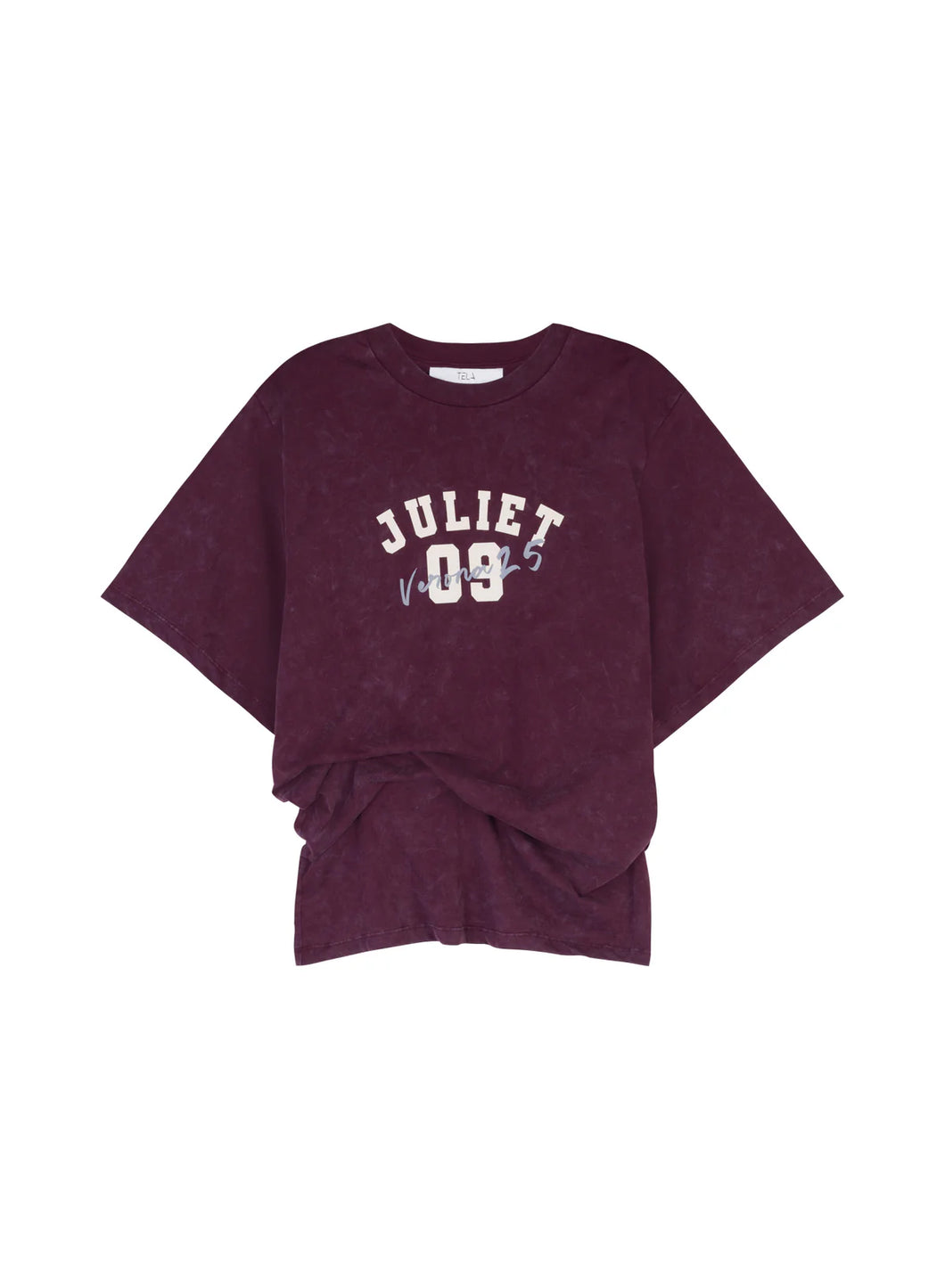 Camiseta drapeado TELA