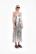 Cargar imagen en el visor de la galería, 🆕Vestido tirantes plata TELA
