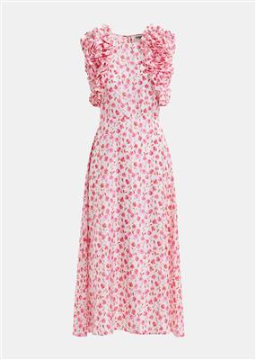 Vestido volantes ESSENTIEL