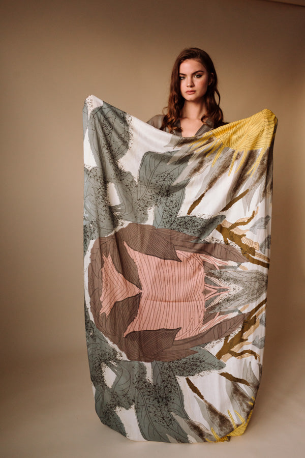 Pañuelo estampado MAITANE BILBAO