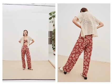 Pantalón estampado THE NEW SOCIETY
