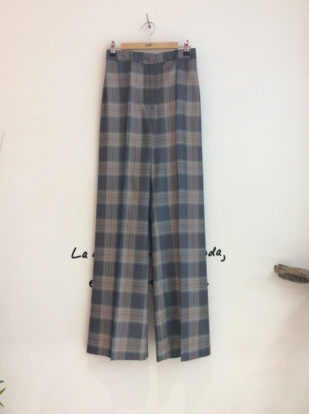 Pantalón ancho alto cintura ESSENTEIL - La Tienda de Henar