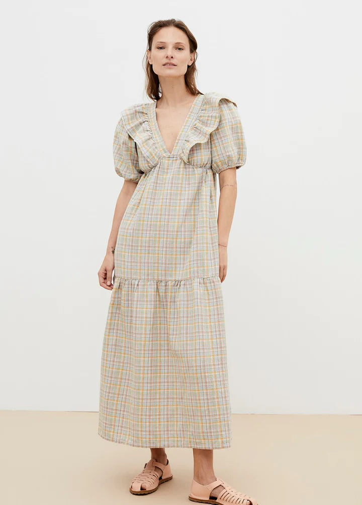 Vestido cuadros THE NEW SOCIETY