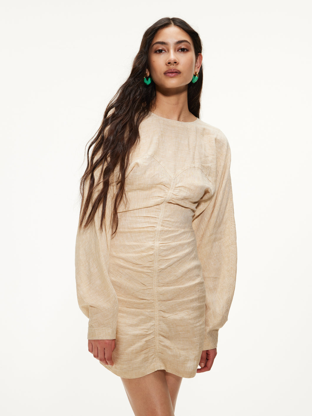 Vestido drapeado LES COYOTES